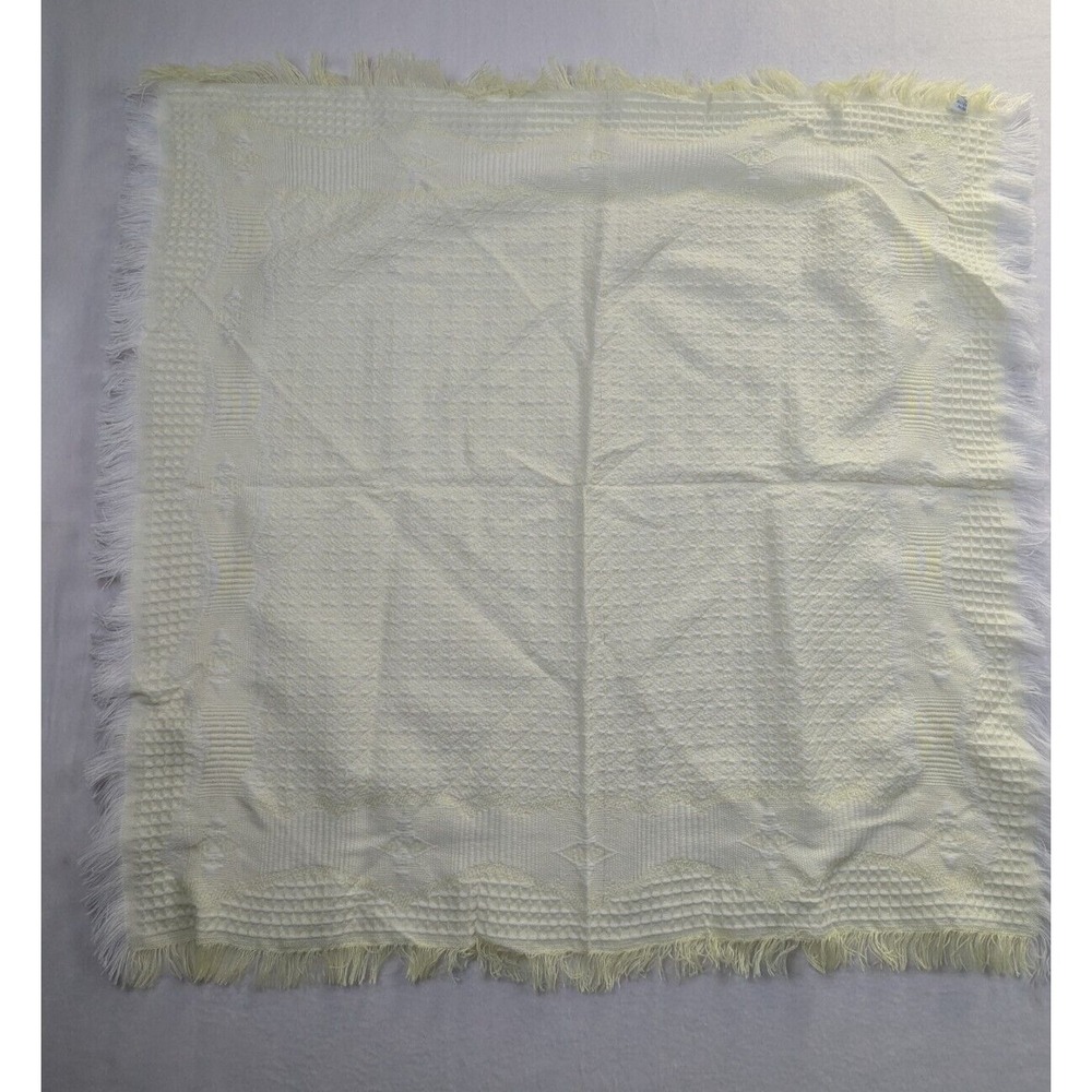 Yellow Acrylic Baby Blanket